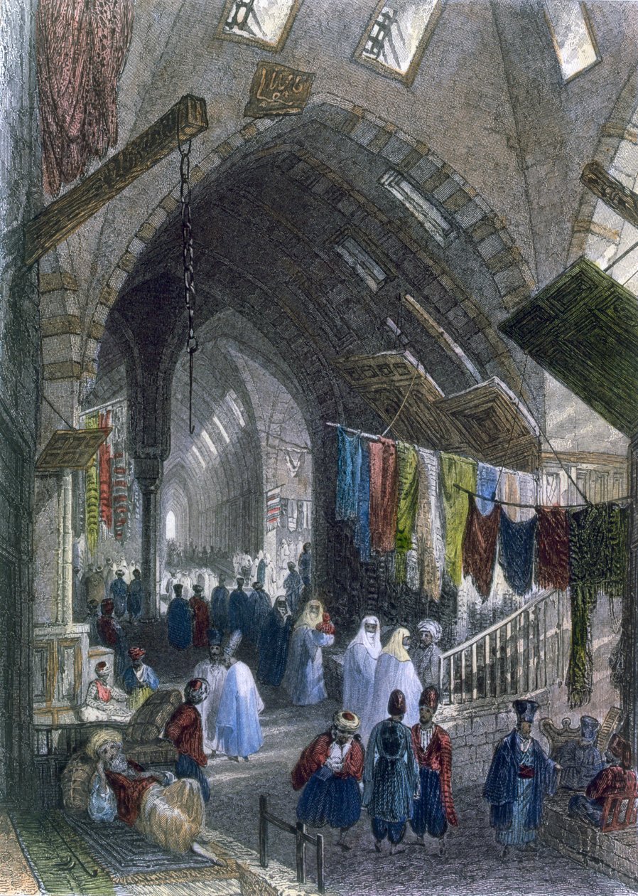 A Scene in the Tchartchi, ca. 1850 av William Henry Bartlett