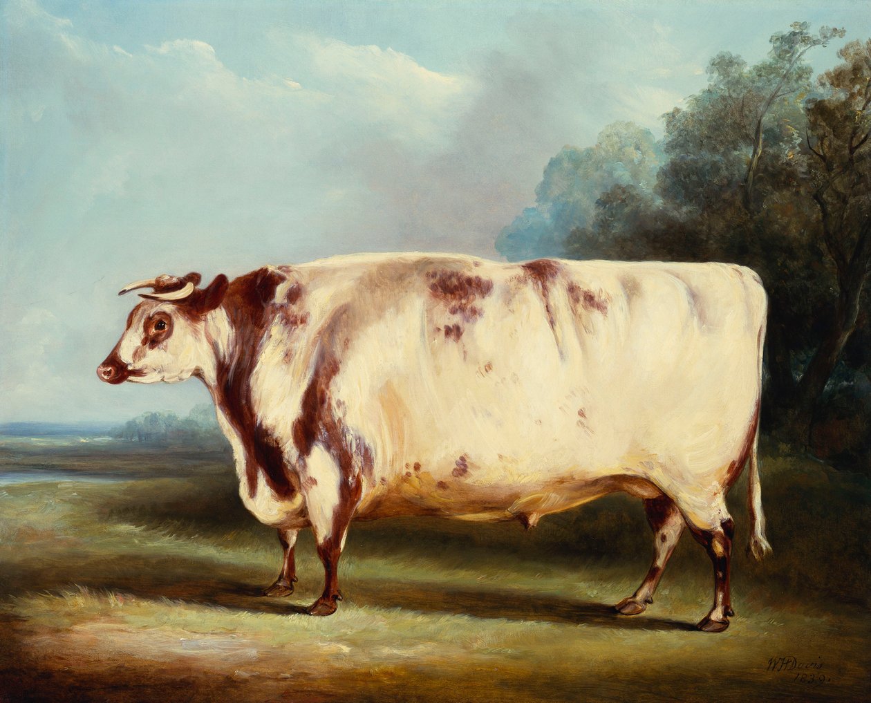En prisokse, 1839 av William Henry Davis