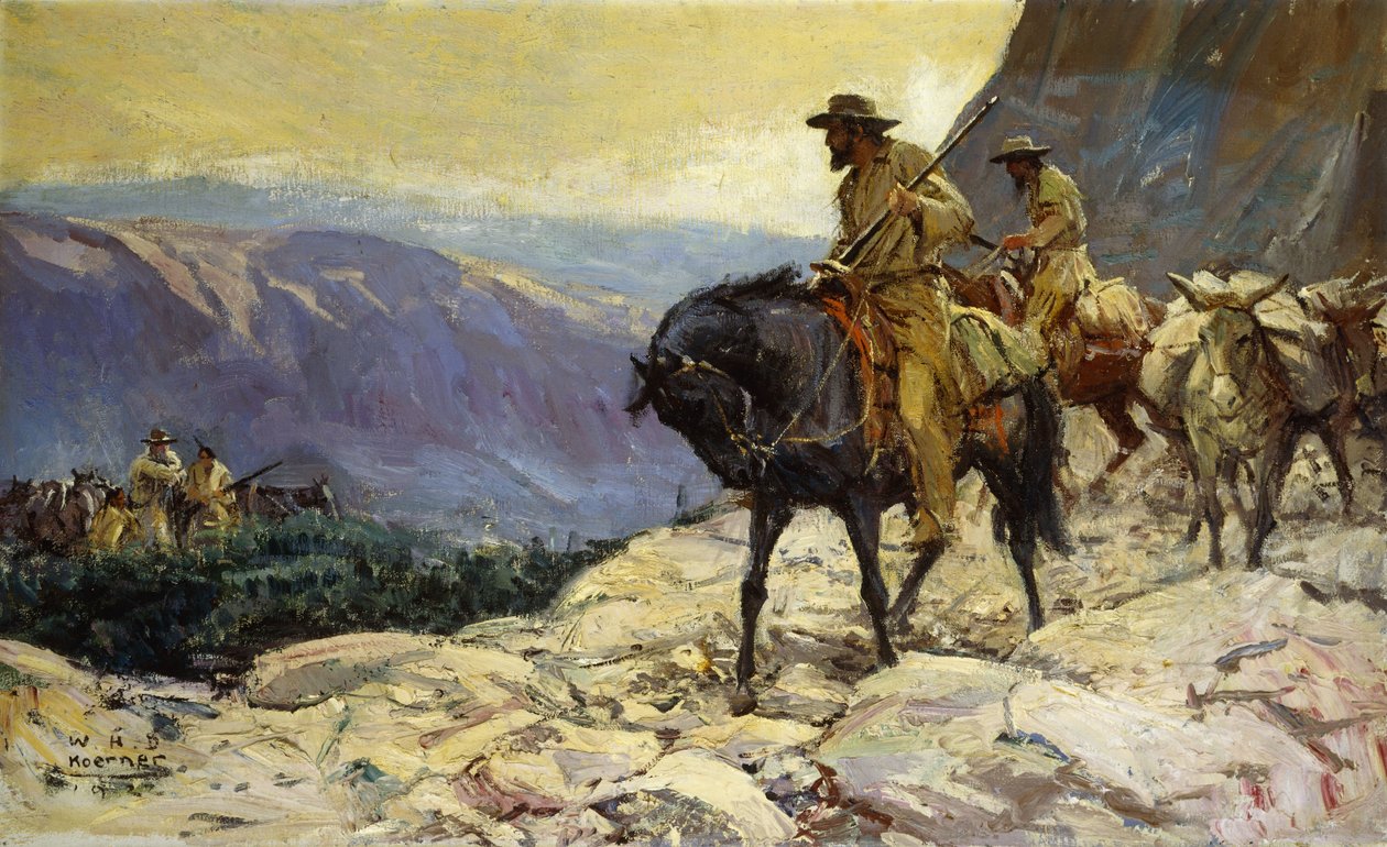 Jegere og Packmules av William Henry Dethlef Koerner