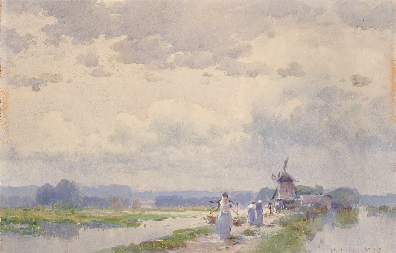 I Holland, n.d. av William Henry Holmes