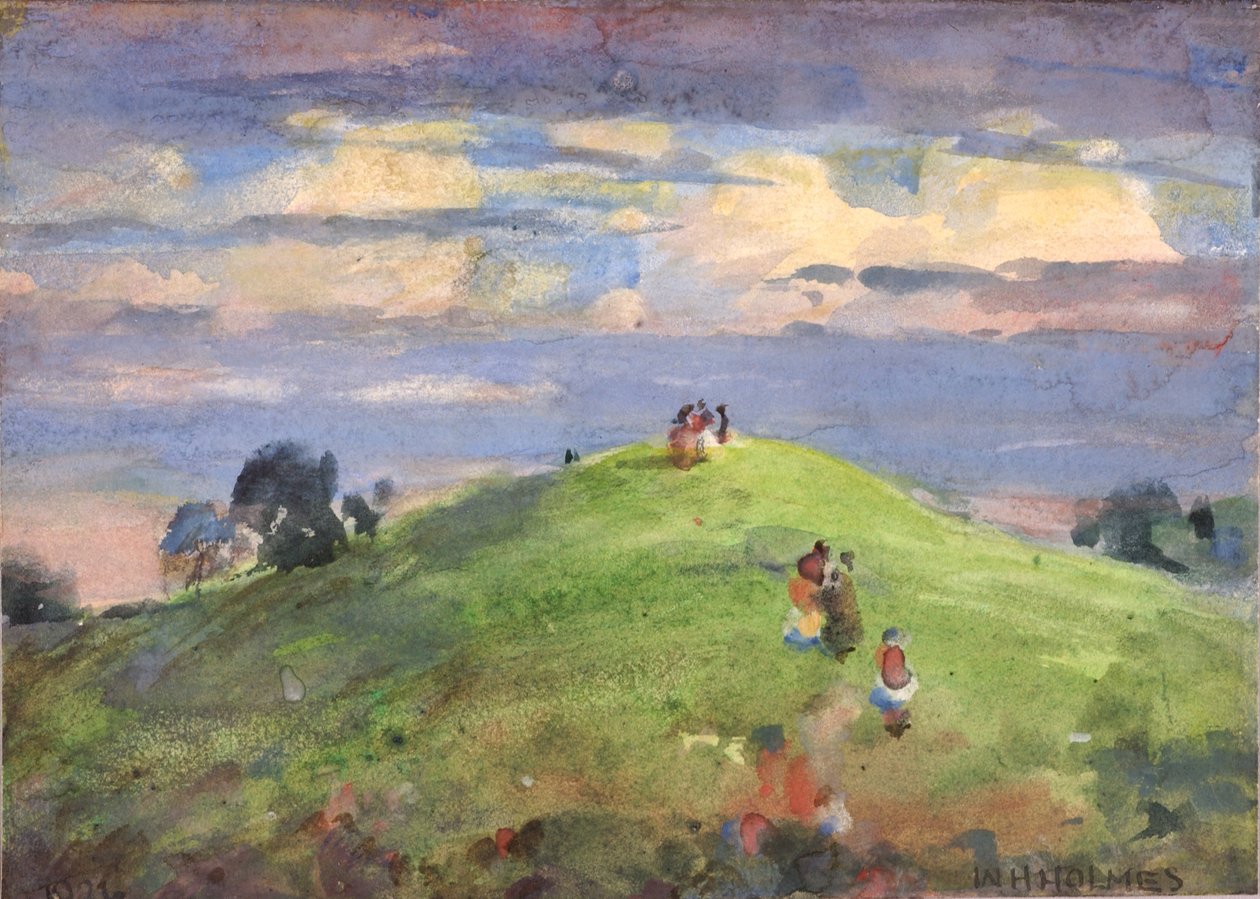 På Sunset Hill, 1926, 1926. av William Henry Holmes