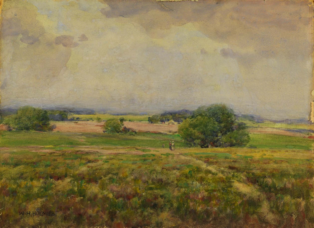Over Maryland Fields, n.d. av William Henry Holmes