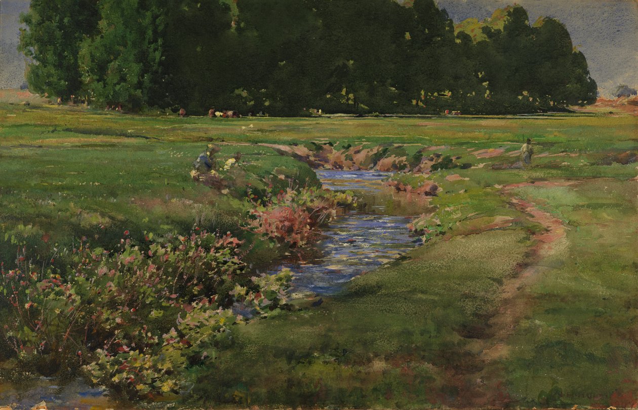 The Babbling Brook, n.d. av William Henry Holmes