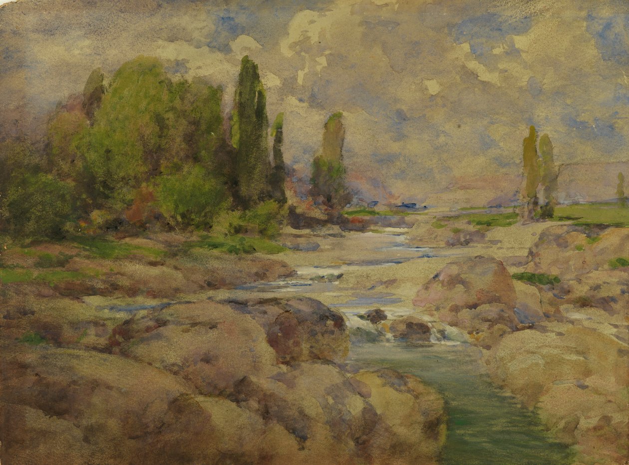 The Normal Rock Creek, 1910. av William Henry Holmes