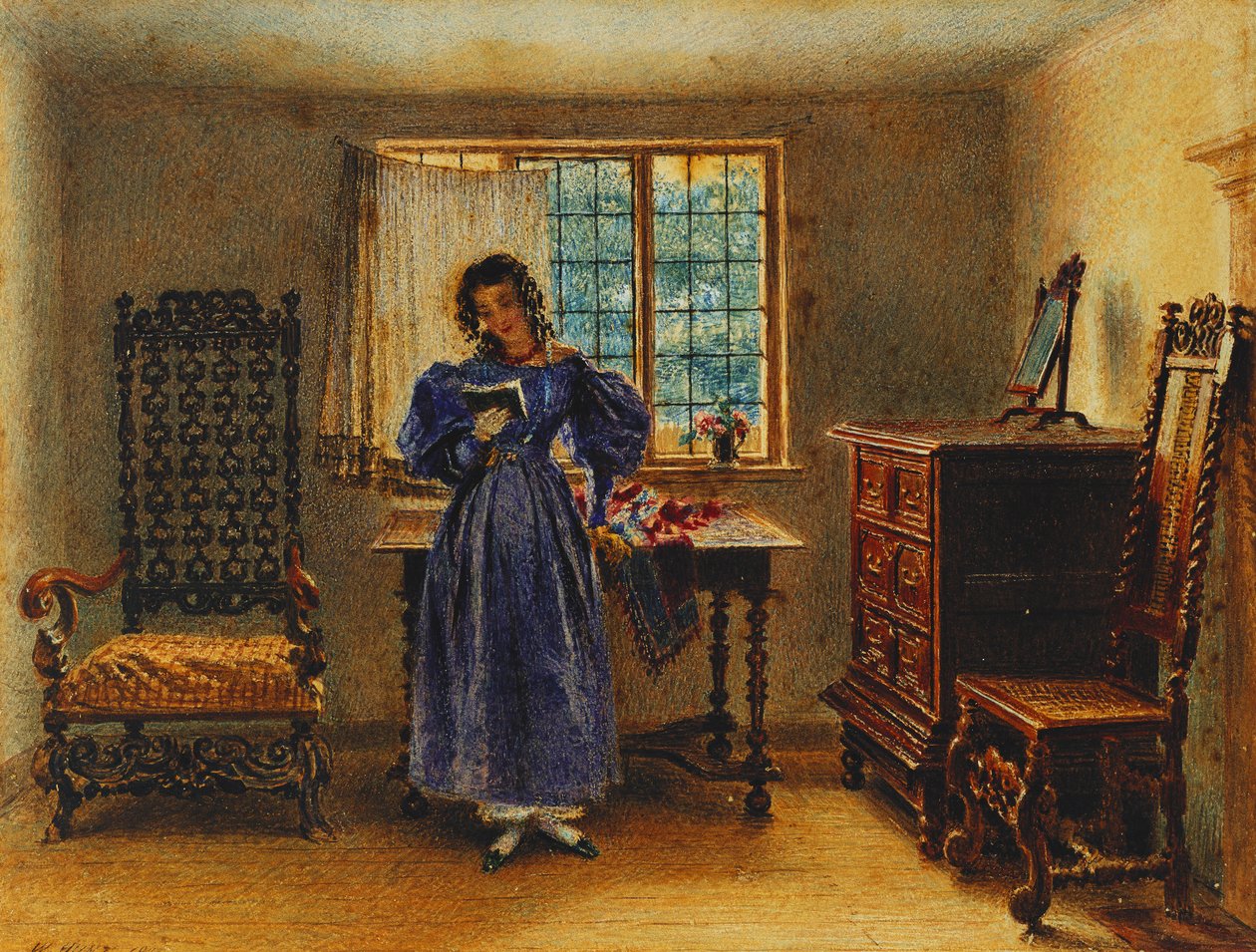 Søndag morgen, 1831 av William Henry Hunt