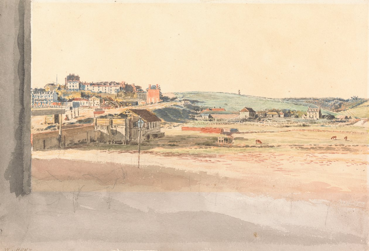 The Flagstaff, Margate av William Henry Hunt