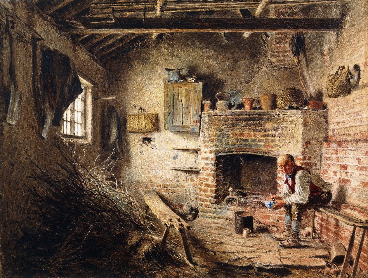 Vedhoggerfrokosten, ca. 1832-1834 av William Henry Hunt