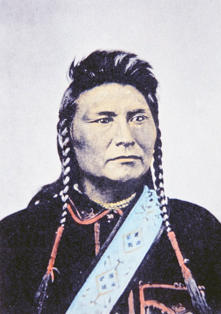 Høvding Joseph (1840-1904) 1878 (bilde) av William Henry Jackson