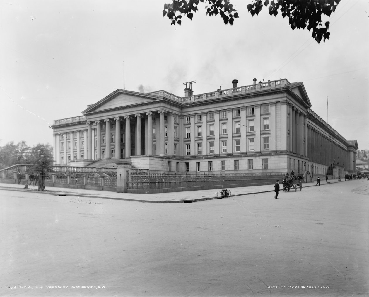 US Treasury, Washington, DC, 1880 av William Henry Jackson