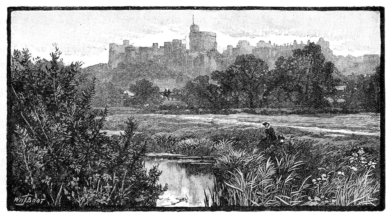 Windsor Castle, 1900. av William Henry James Boot