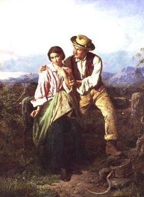 Rustikk frieri av William Henry Midwood