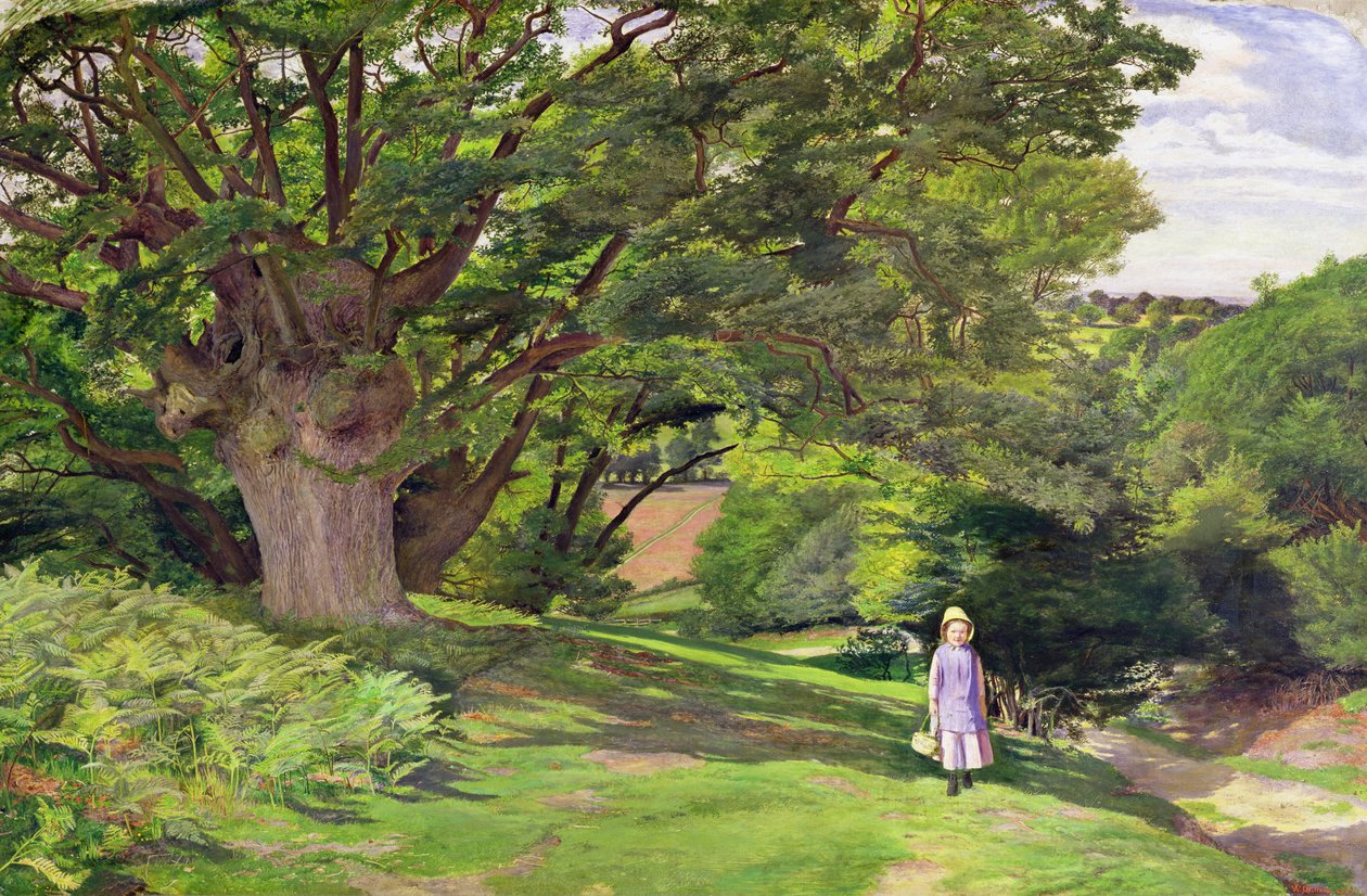 Hayes Common, 1852-53 av William Henry Millais