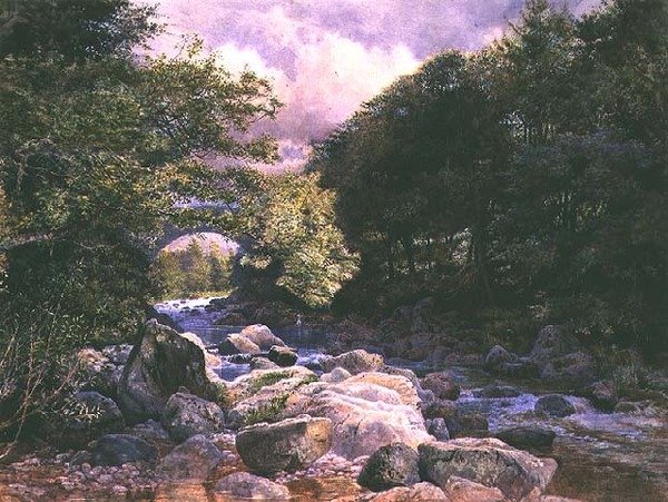 Elven Deveron av William Henry Millais