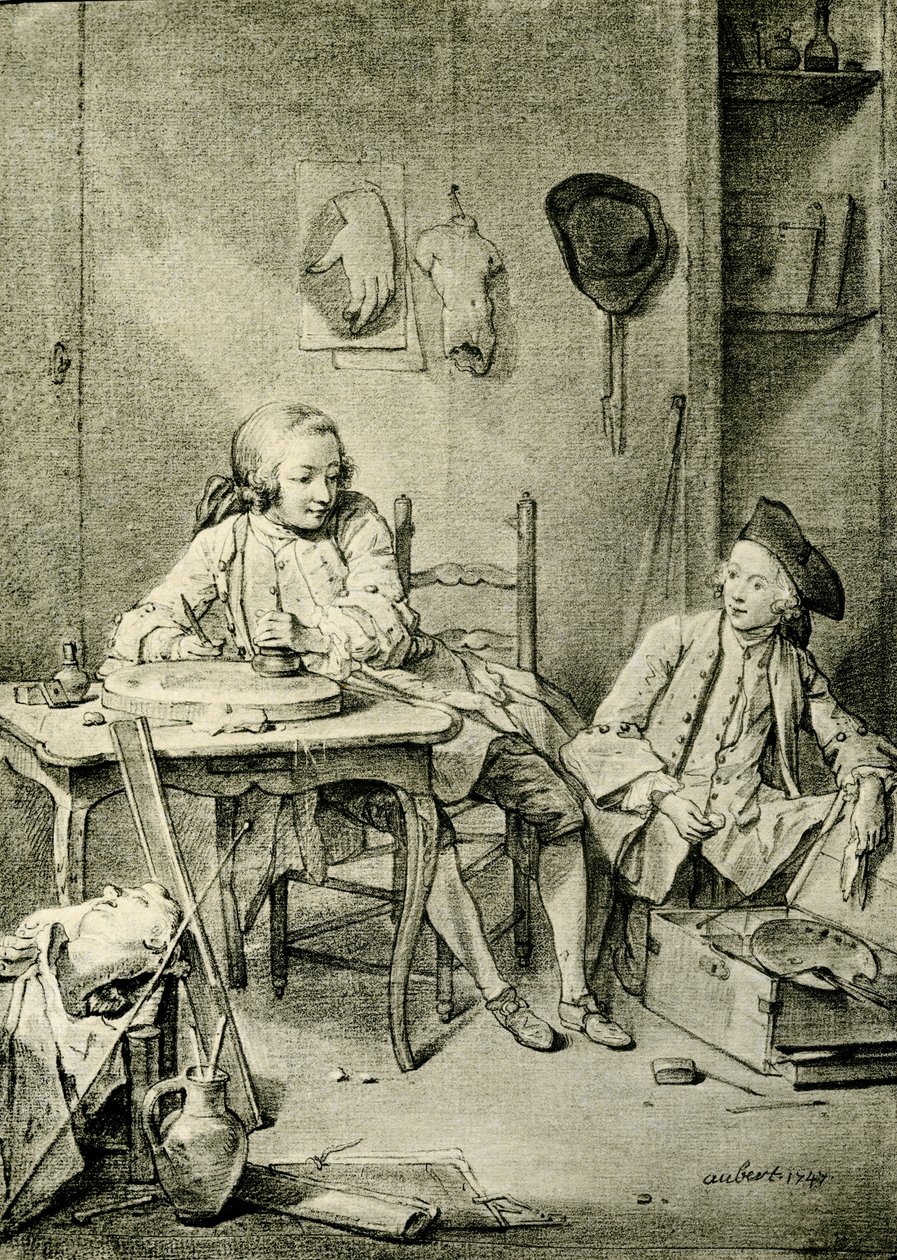 To malergutter av William Henry Pike