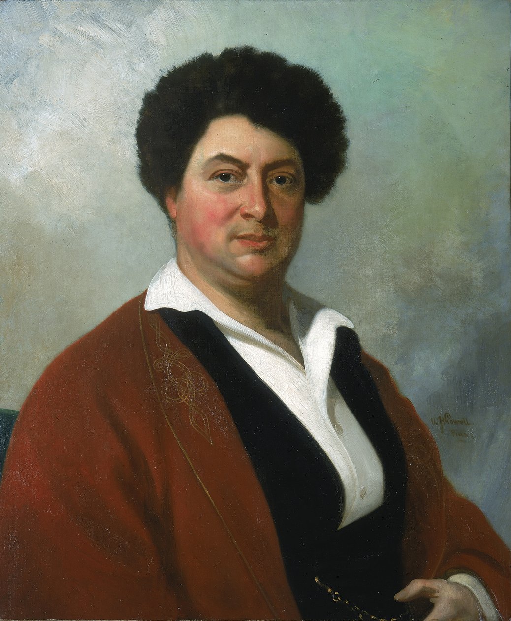 Portrett av Alexandre Dumas, 1855. av William Henry Powell