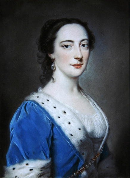 Mary Blount (pastell) av William Hoare