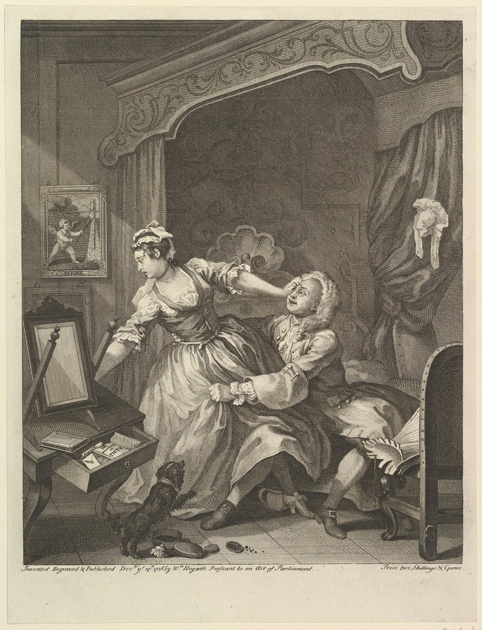 Før, 15. desember 1736. av William Hogarth