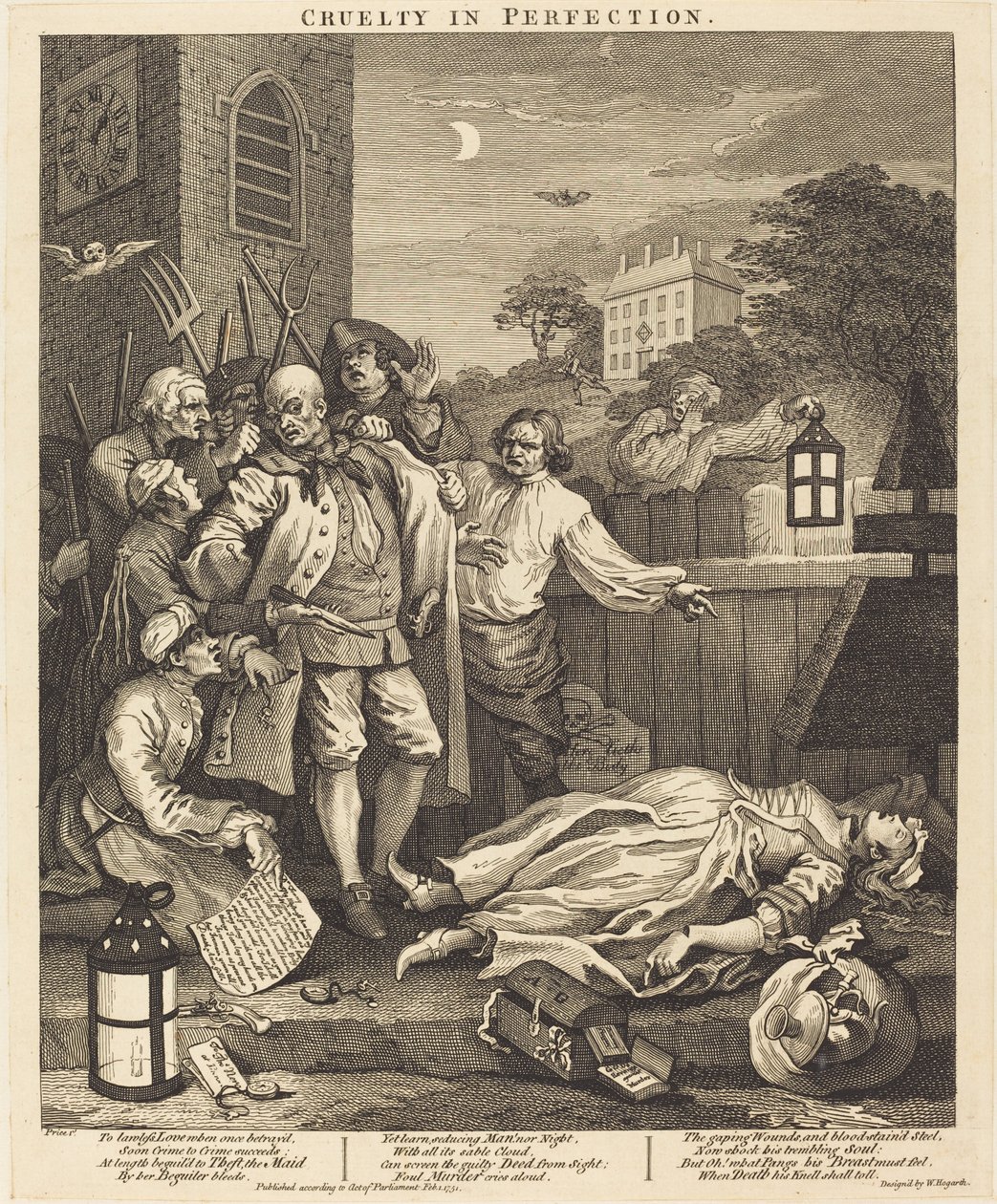 Grusomhet i perfeksjon av William Hogarth
