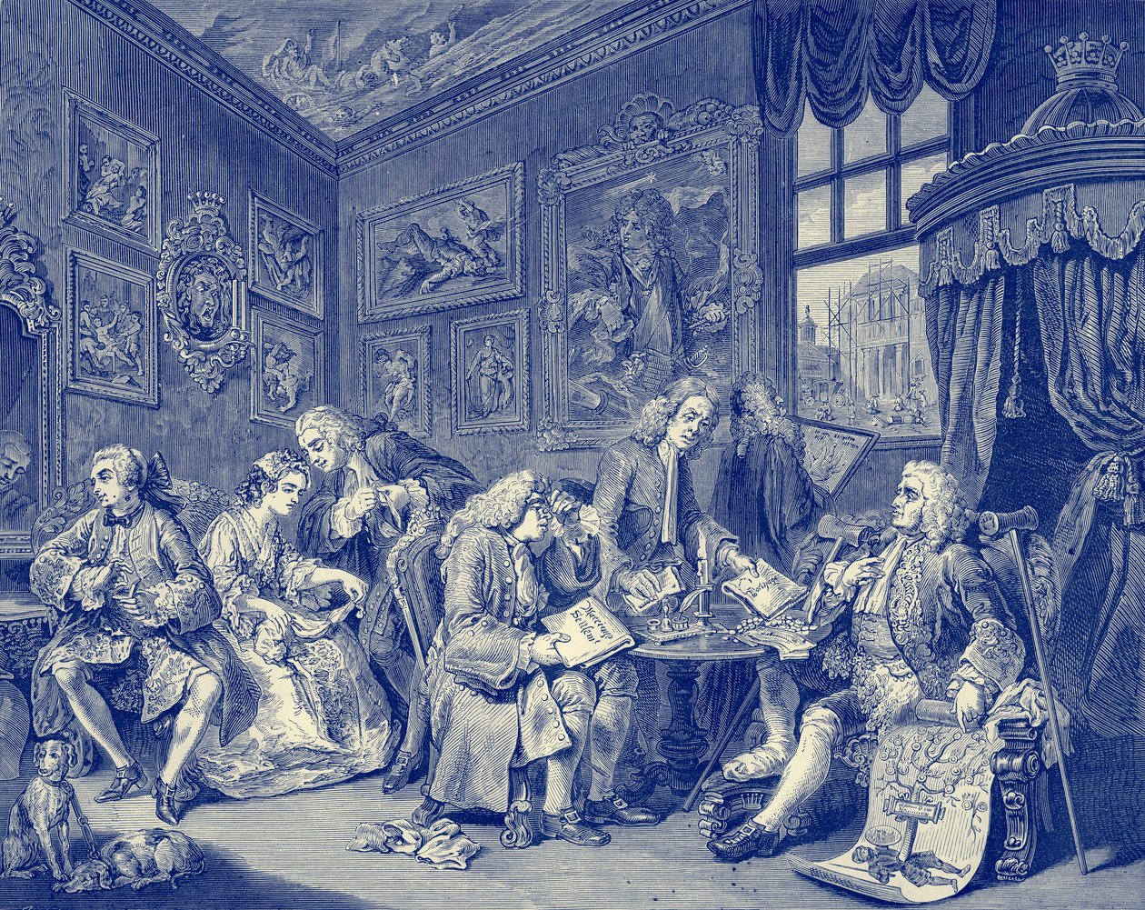 Ekteskap a la Mode av William Hogarth av William Hogarth