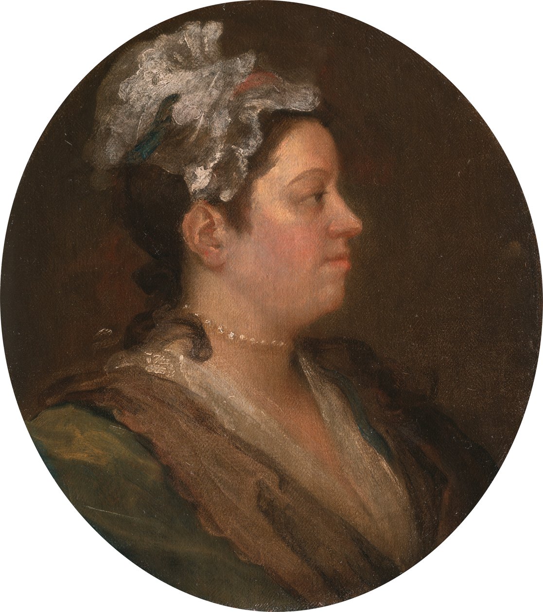 Mary Hogarth, ca. 1740. av William Hogarth