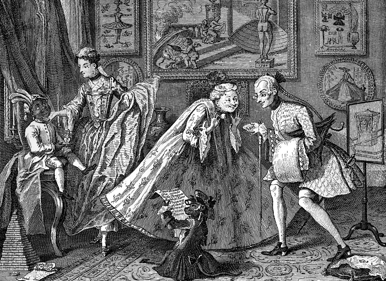 Taste in High Life, 1746. av William Hogarth