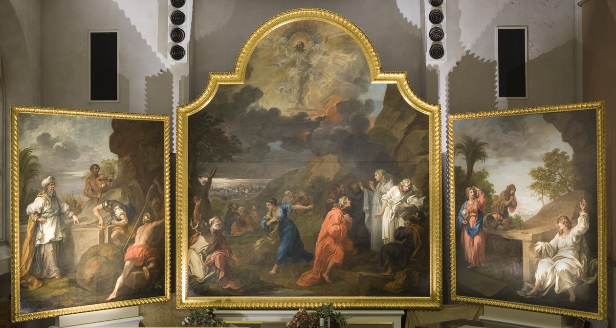 Altertavlen til St Mary Redcliffe (triptyk) av William Hogarth