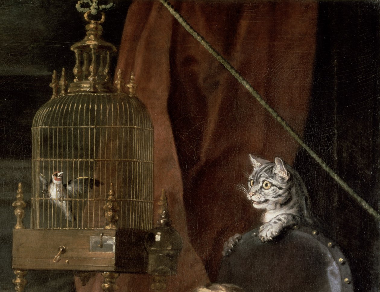 The Graham Children, 1742 (detalj av 5539) av William Hogarth