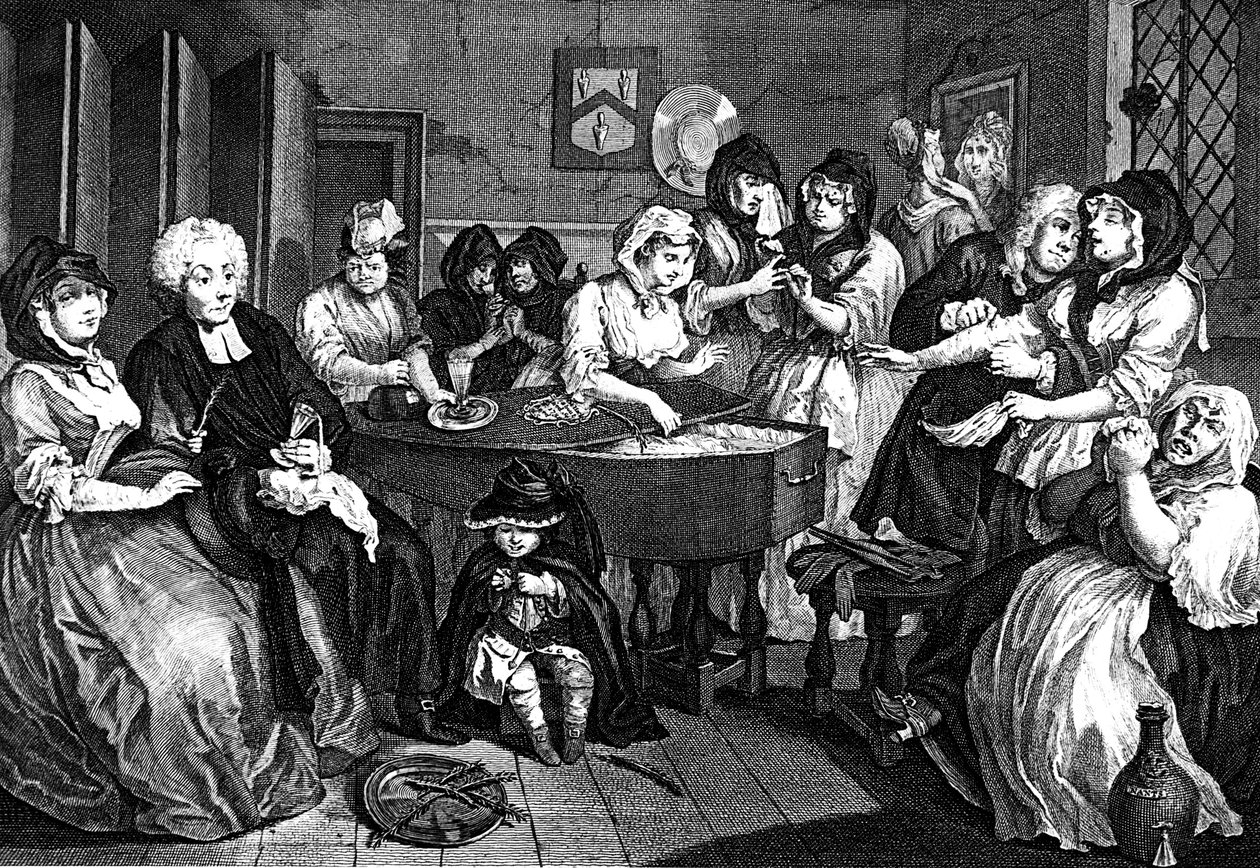 The Harlots Progress, 1733 av William Hogarth
