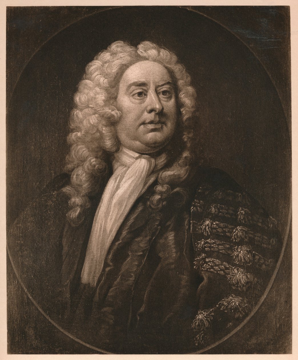 Thomas Pellet, MD, c1725 av William Hogarth