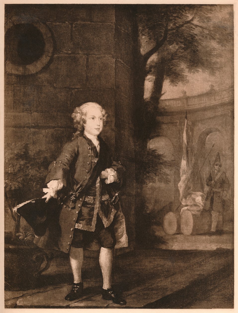 William Augustus, hertug av Cumberland, 1732 av William Hogarth