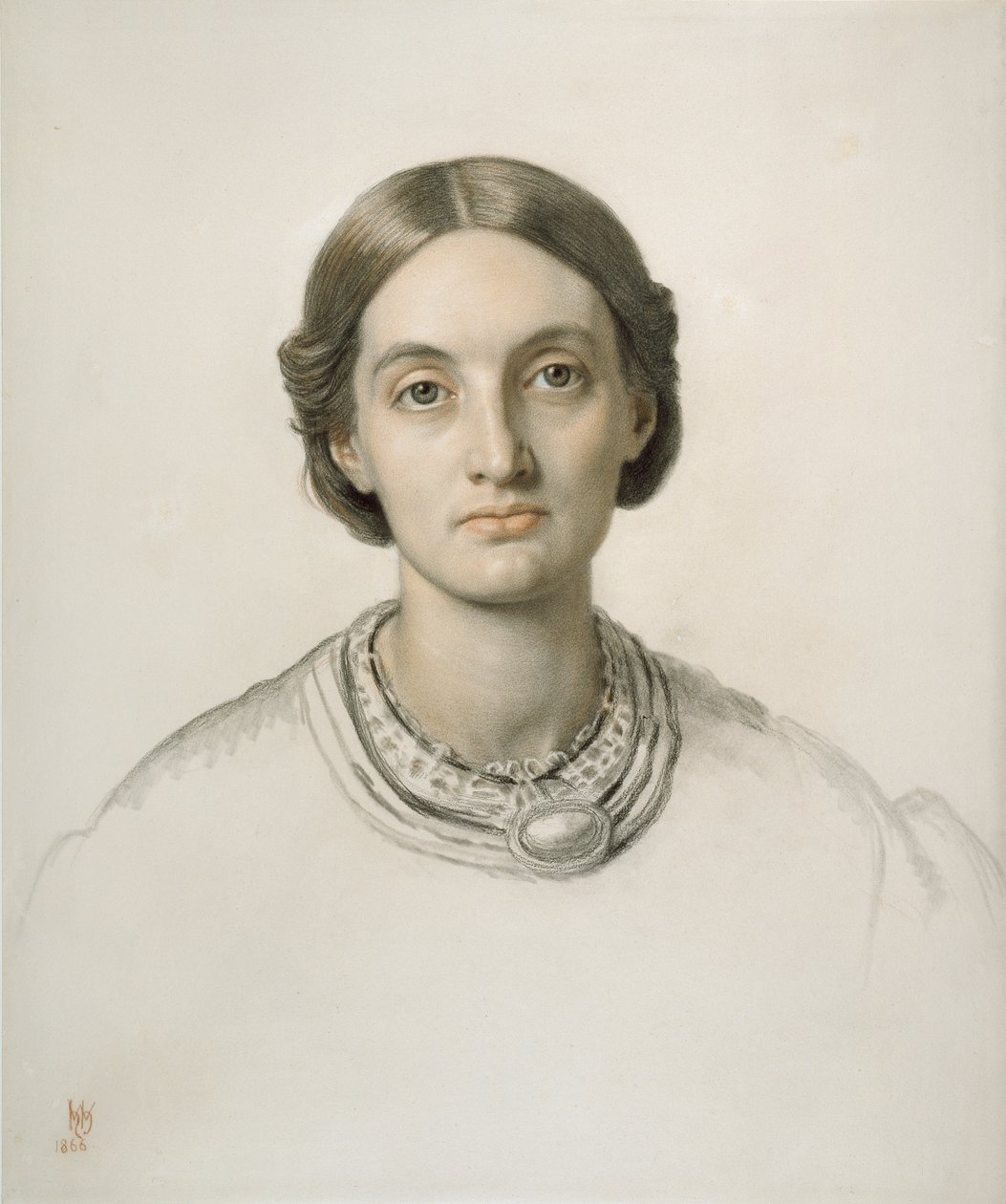 Fanny Holman Hunt, ca 1860-tallet av William Holman Hunt