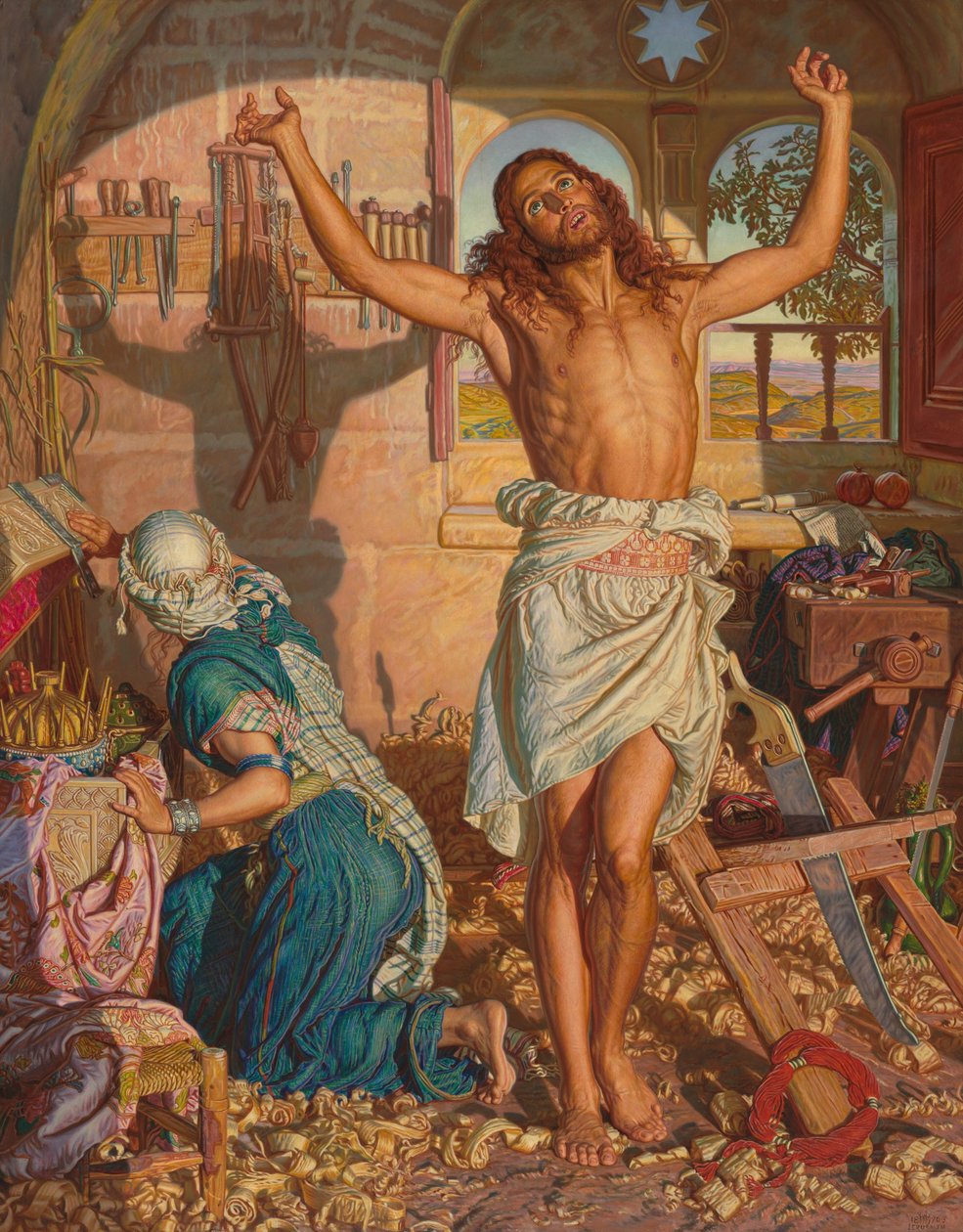 Dødens skygge av William Holman Hunt