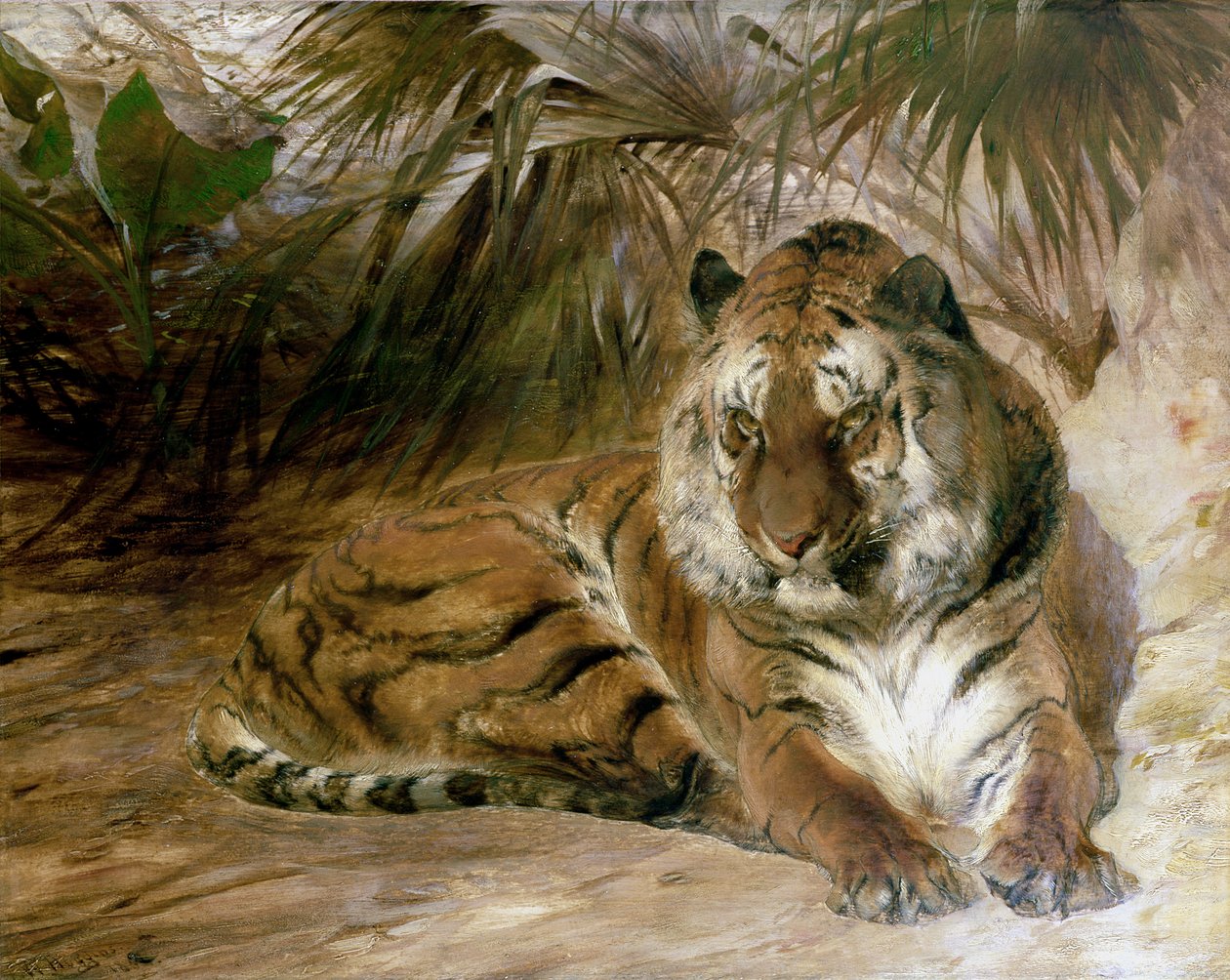 Tiger av William Huggins