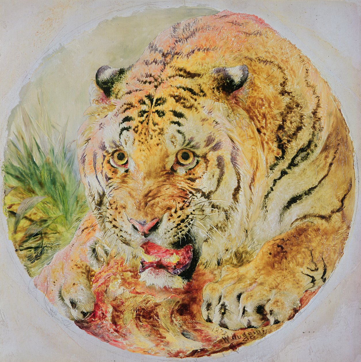 Tigerens hode av William Huggins