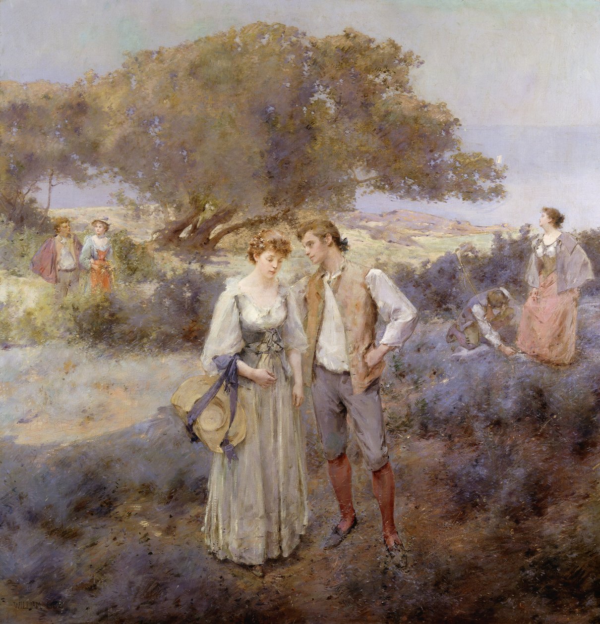 The Return from Cythera, ca. 1892 av William II Lee