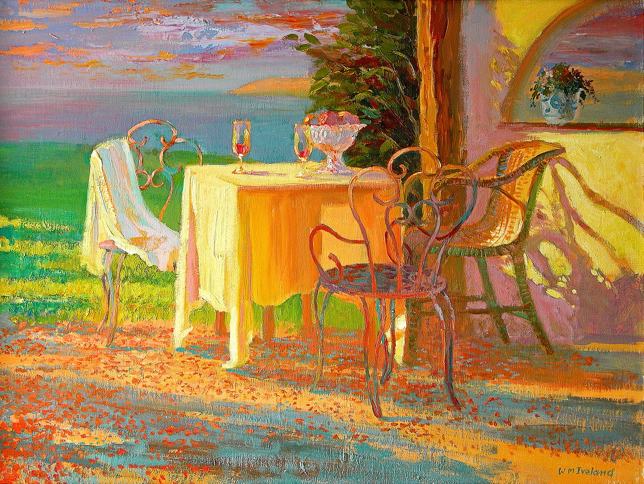 Kveldsterrasse, 2003 av William Ireland