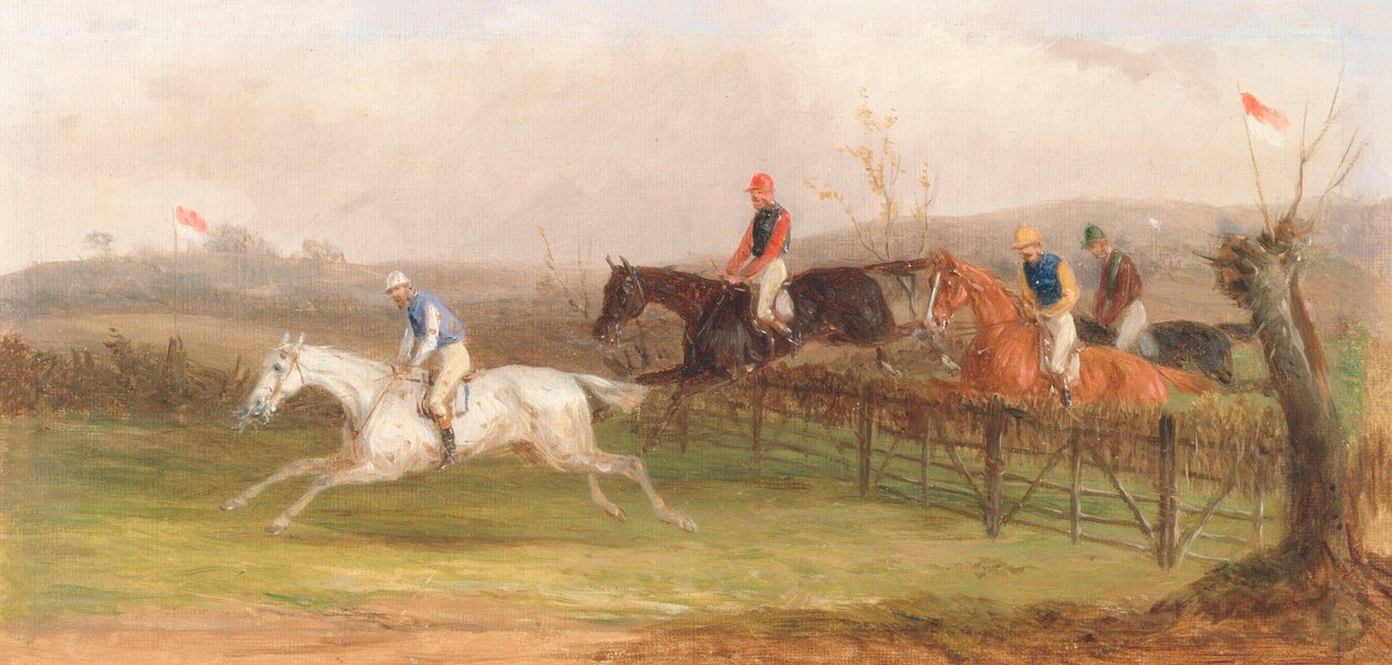 Steeplechasing: The Hurdle av William J. Shayer