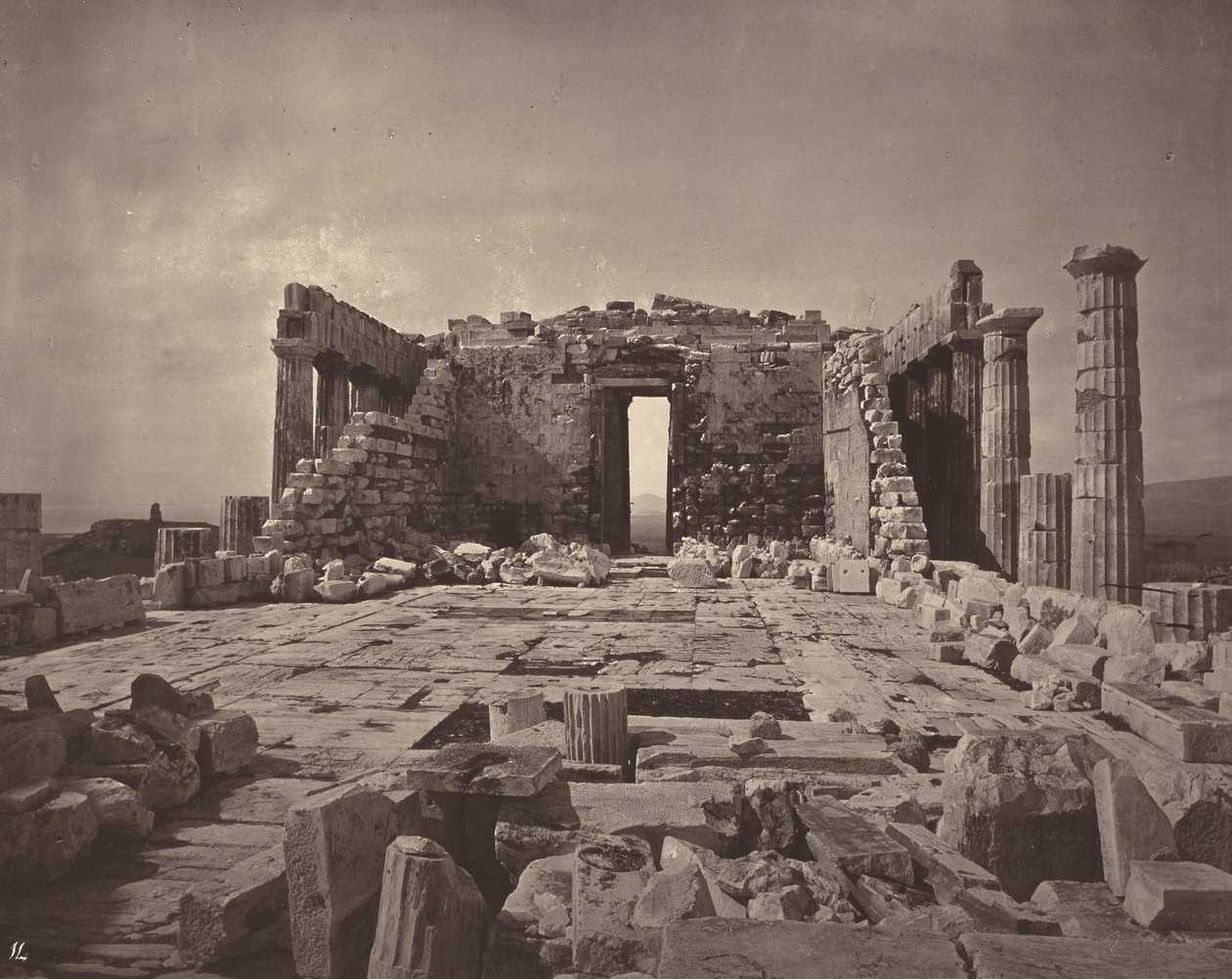 Akropolis i Athen, plate 14 av William James Stillman