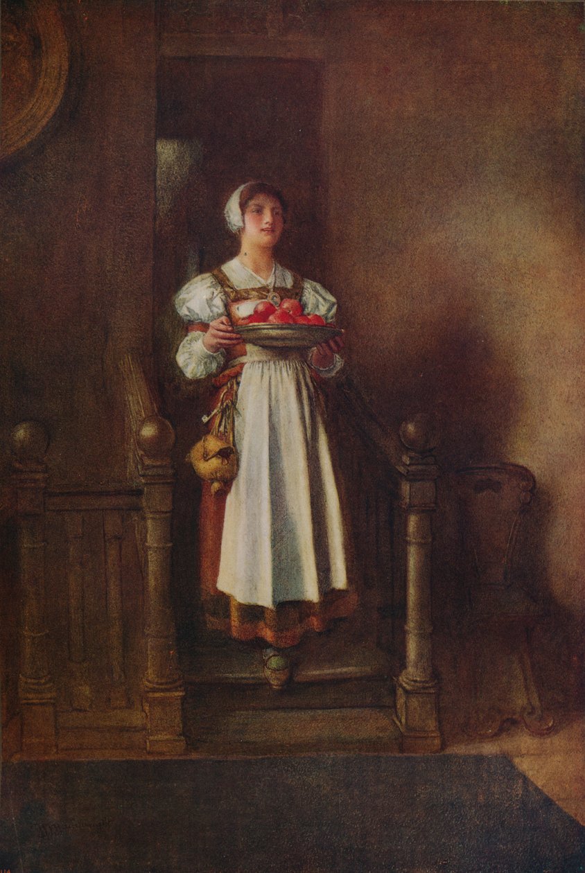 A Maid of the Hostel, c1800 av William John Wainwright
