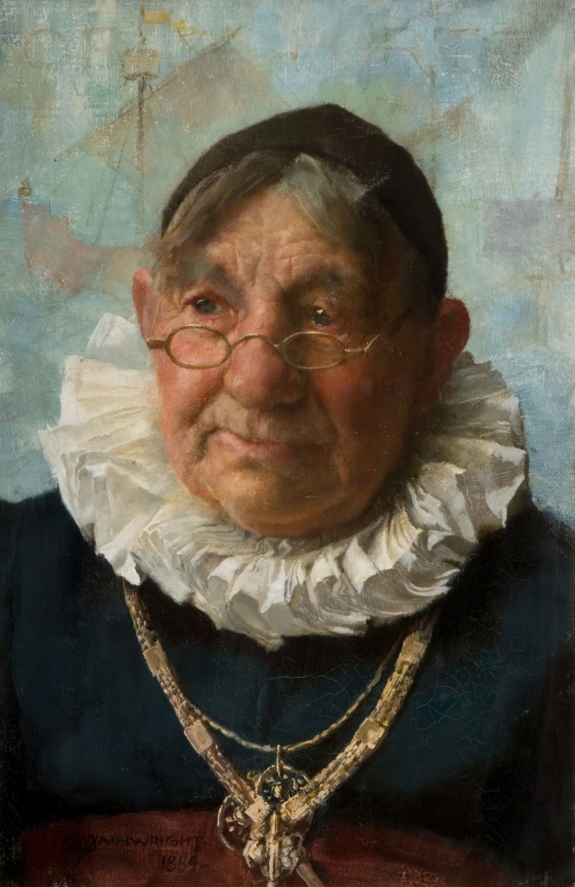 Den gamle borgermesteren, 1884. av William John Wainwright