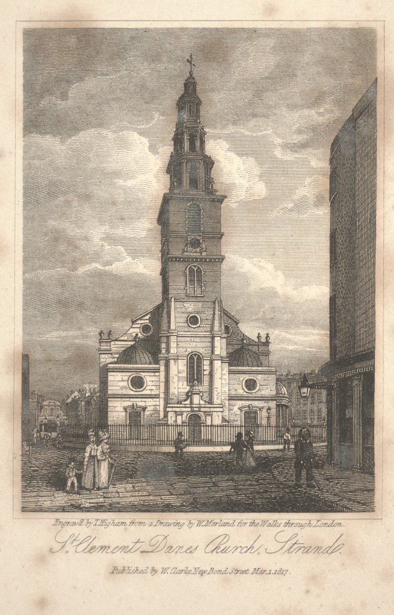 St. Clement Danes kirke, Strand av William Kendall Morland