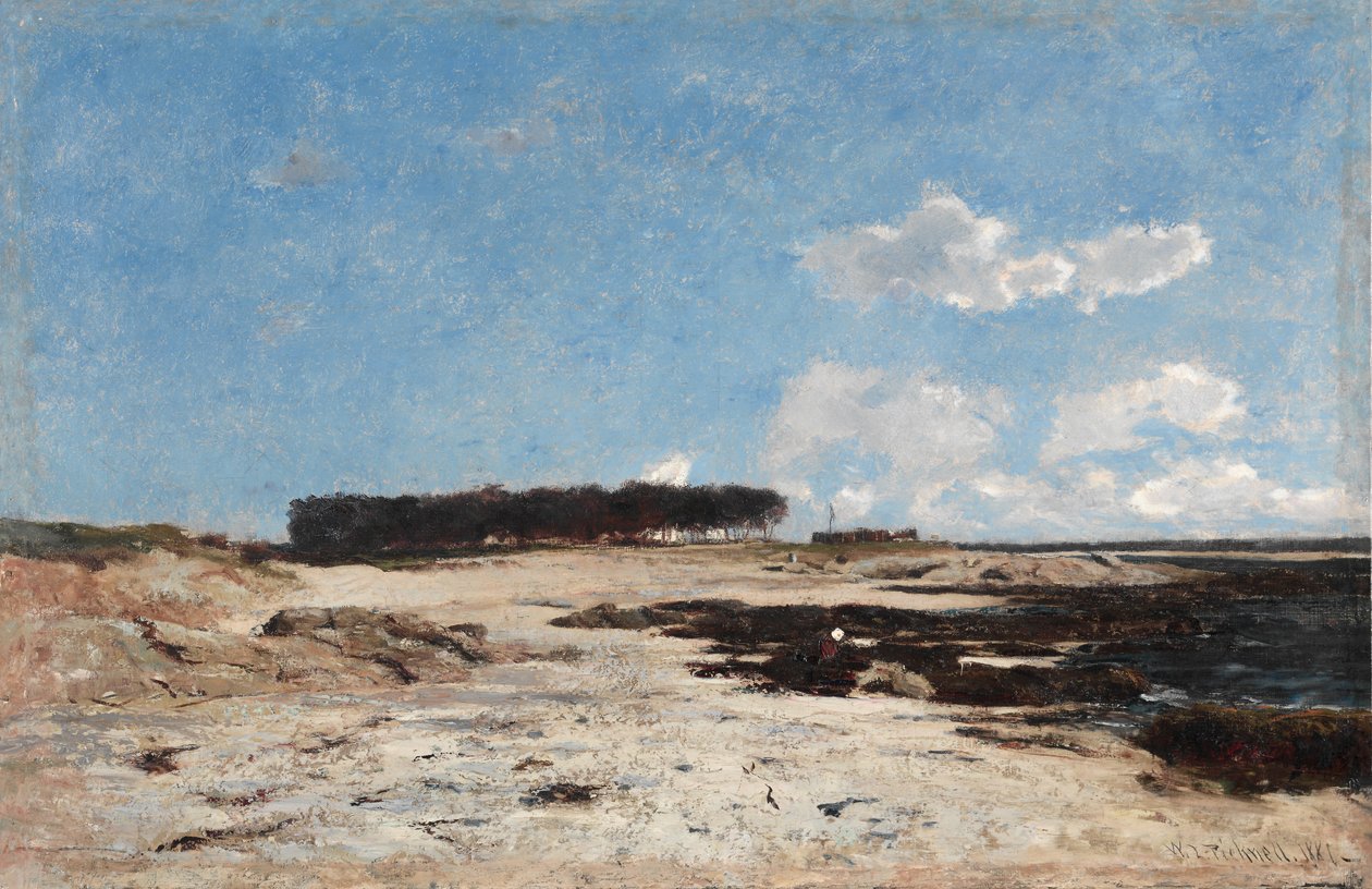 Pointe de Cabello, Bretagne, 1881. av William L. Picknell