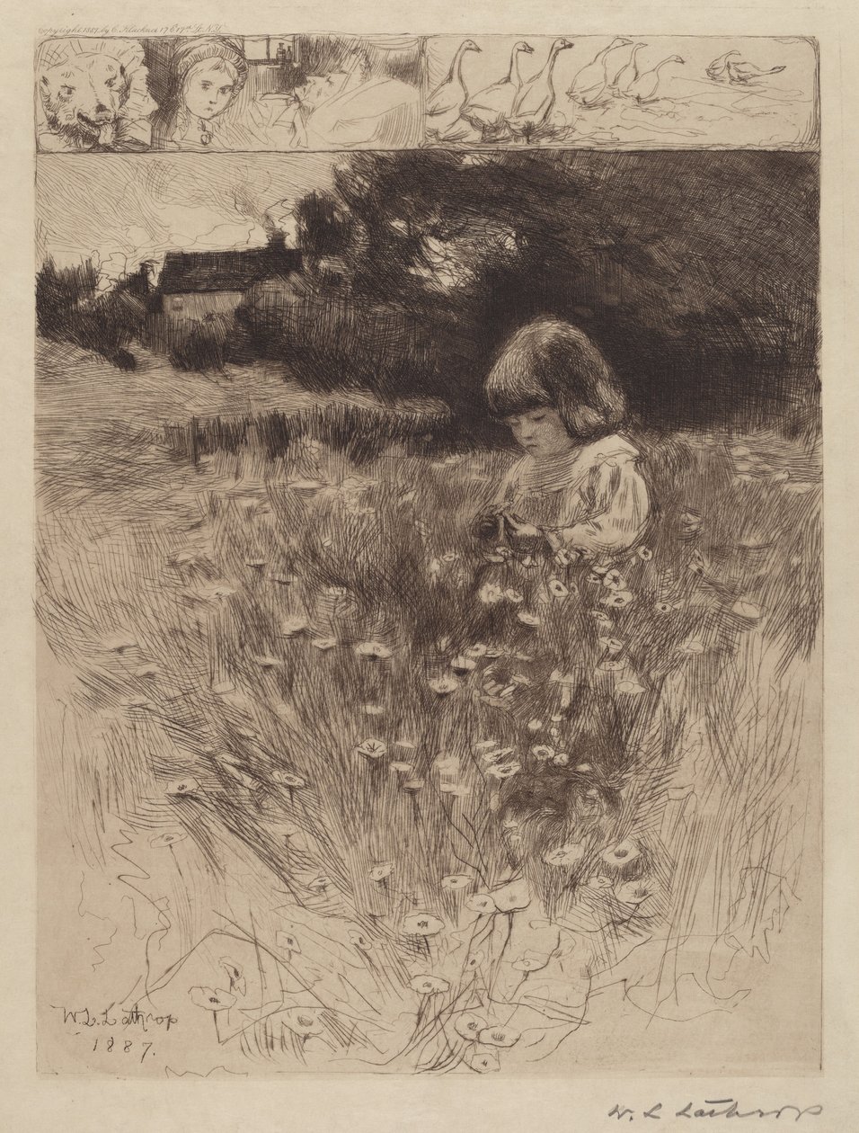 Rødhette av William Langson Lathrop