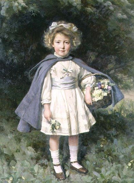 Portrett av Patricia Anley av William Logsdail