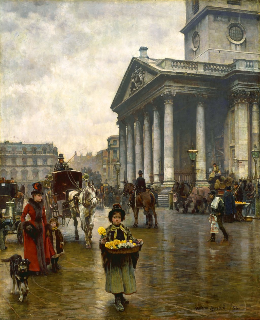 St Martin-in-the-Fields av William Logsdail