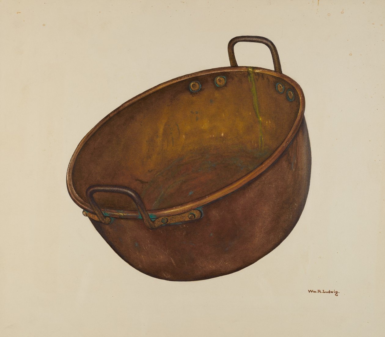 Kobbergodterifartøy, ca. 1939. av William Ludwig