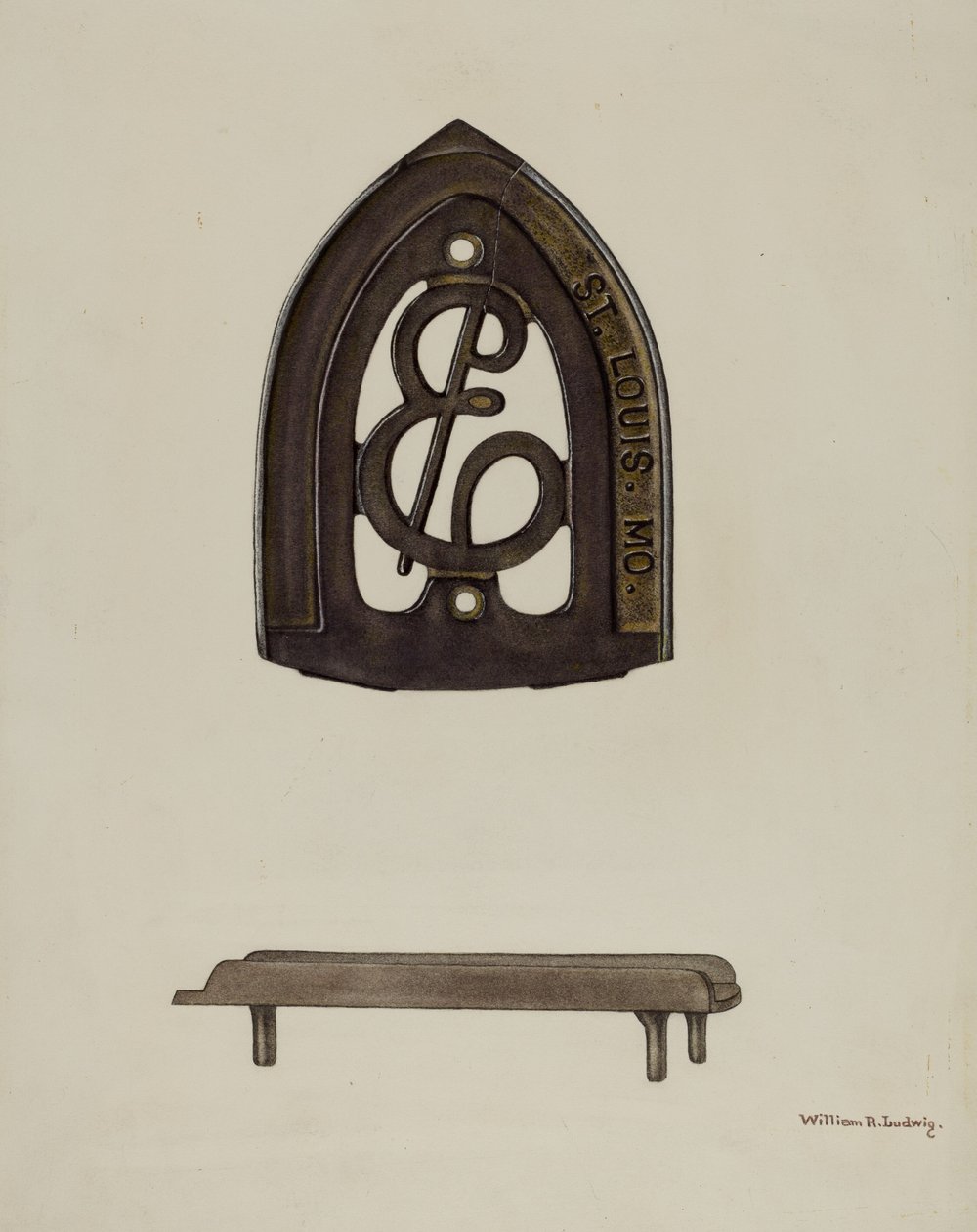 Trivet, c. 1939. av William Ludwig