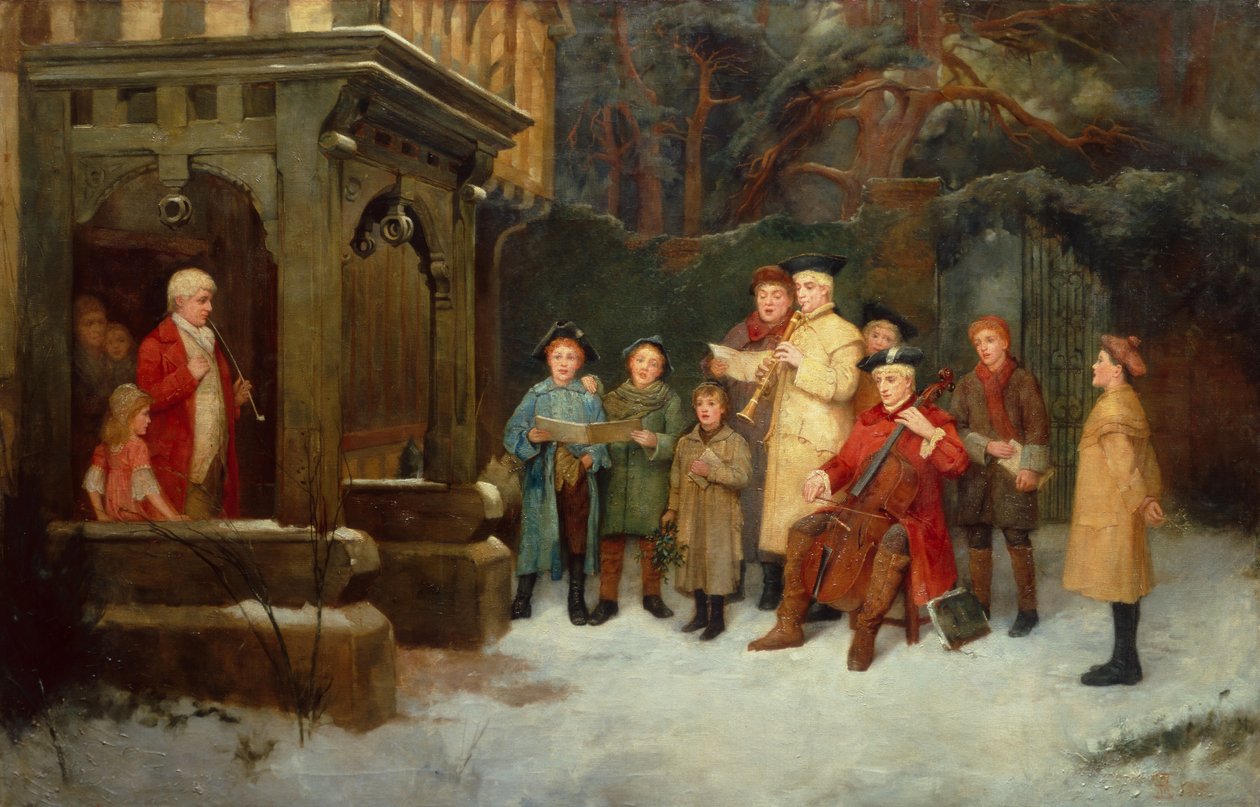 The Carol Singers av William M Spittle