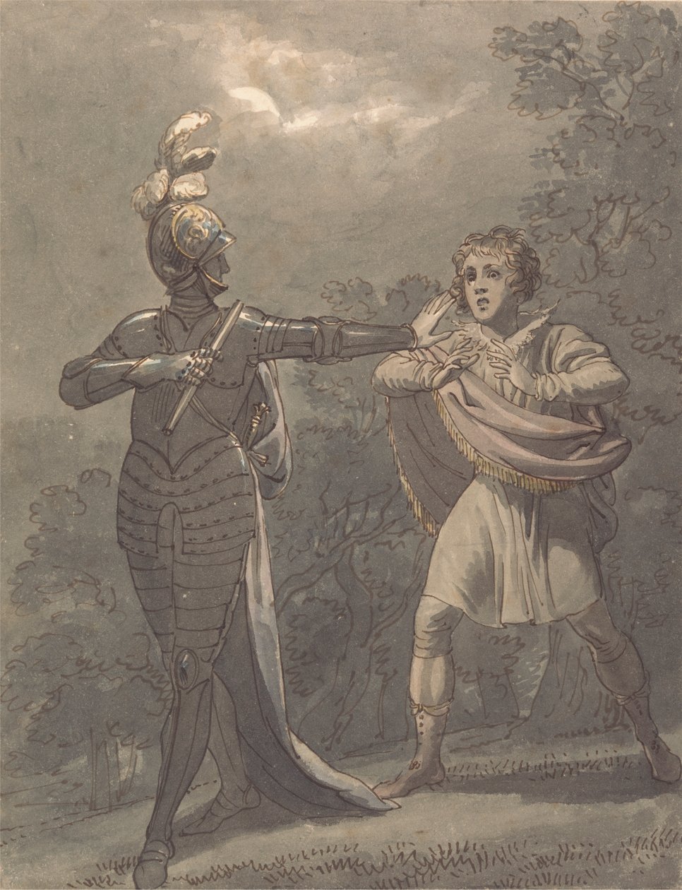 Hamlet og spøkelsen av William Marshall Craig