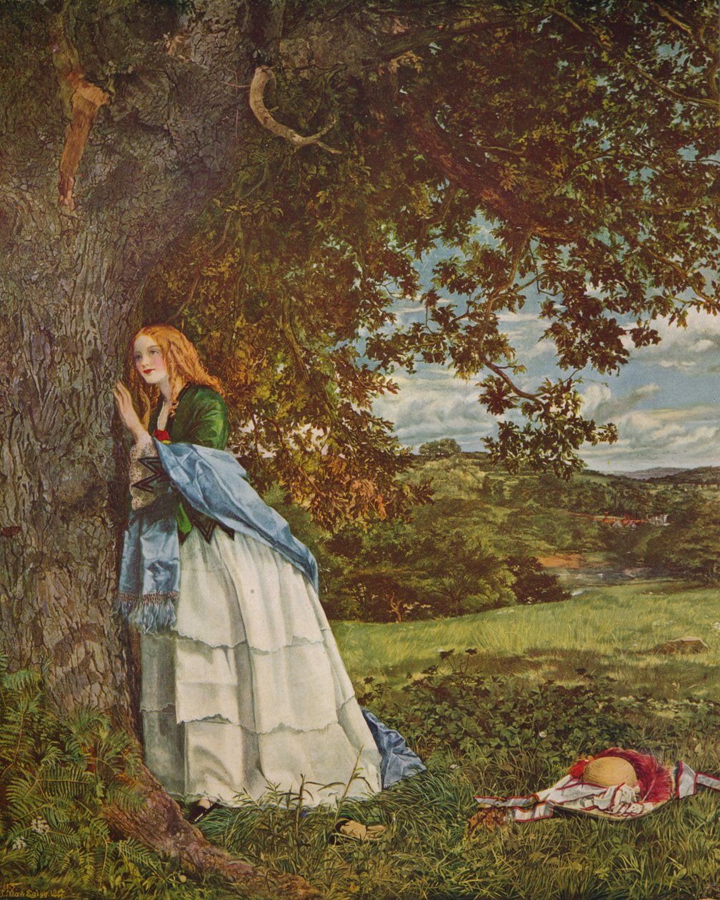 The Talking Oak Tennyson, 1857, c1915 av William Maw Egley